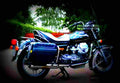 Moto Guzzi V 50 III 1983 5 motorbike A4 Photo Print