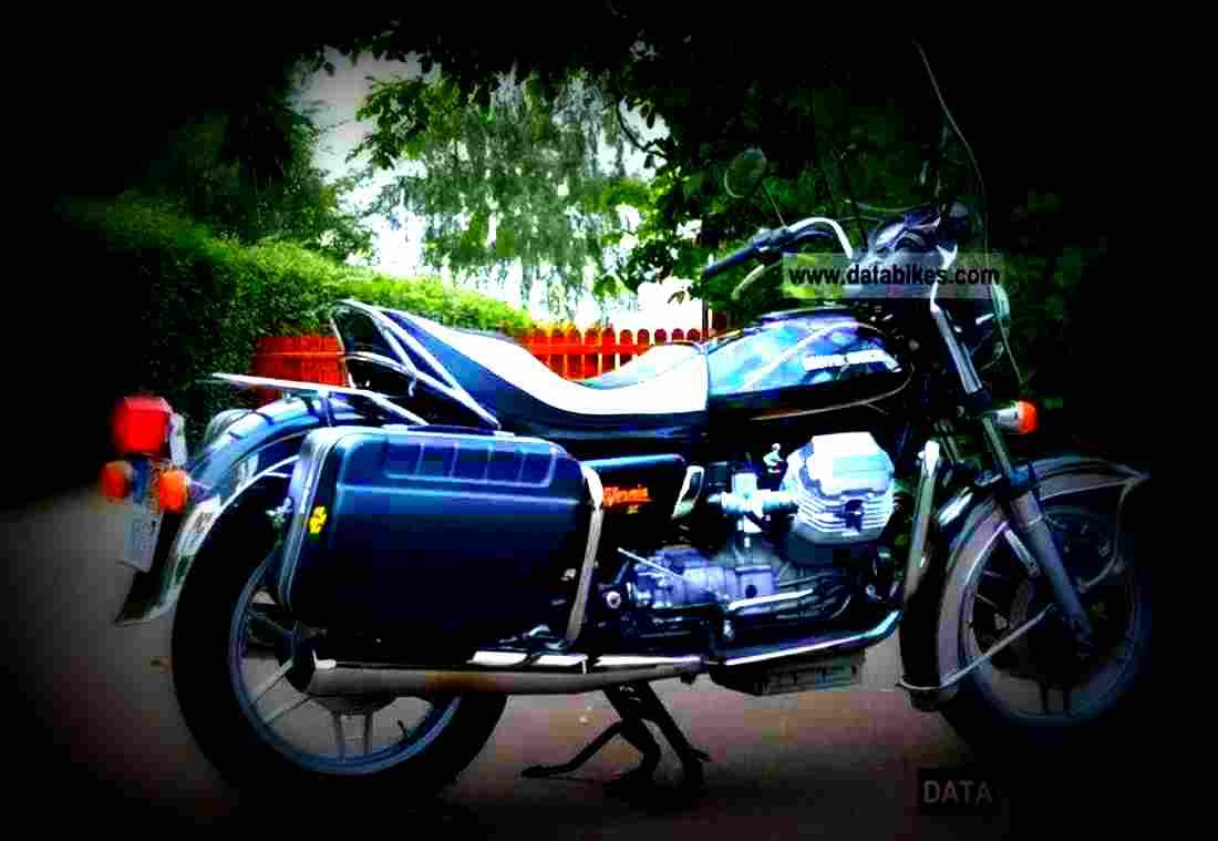 Moto Guzzi V 50 III 1983 5 motorbike A4 Photo Print