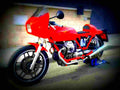 Moto Guzzi V 50 Monza 1982 4 motorbike A4 Photo Print