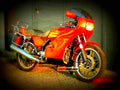 Moto Guzzi V 50 Monza 1983 4 motorbike A4 Photo Print