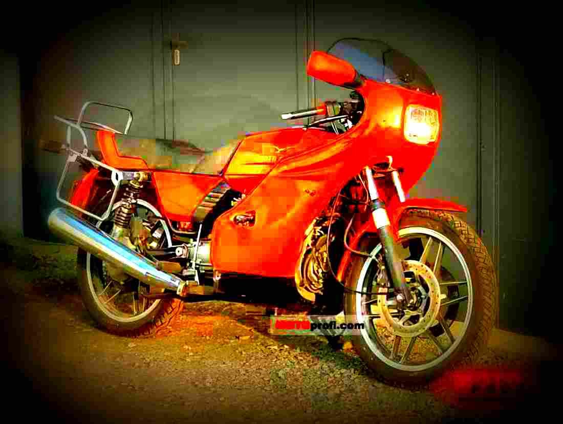Moto Guzzi V 50 Monza 1983 4 motorbike A4 Photo Print