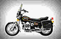 Moto Guzzi V 65 1982 1 motorbike A4 Photo Print