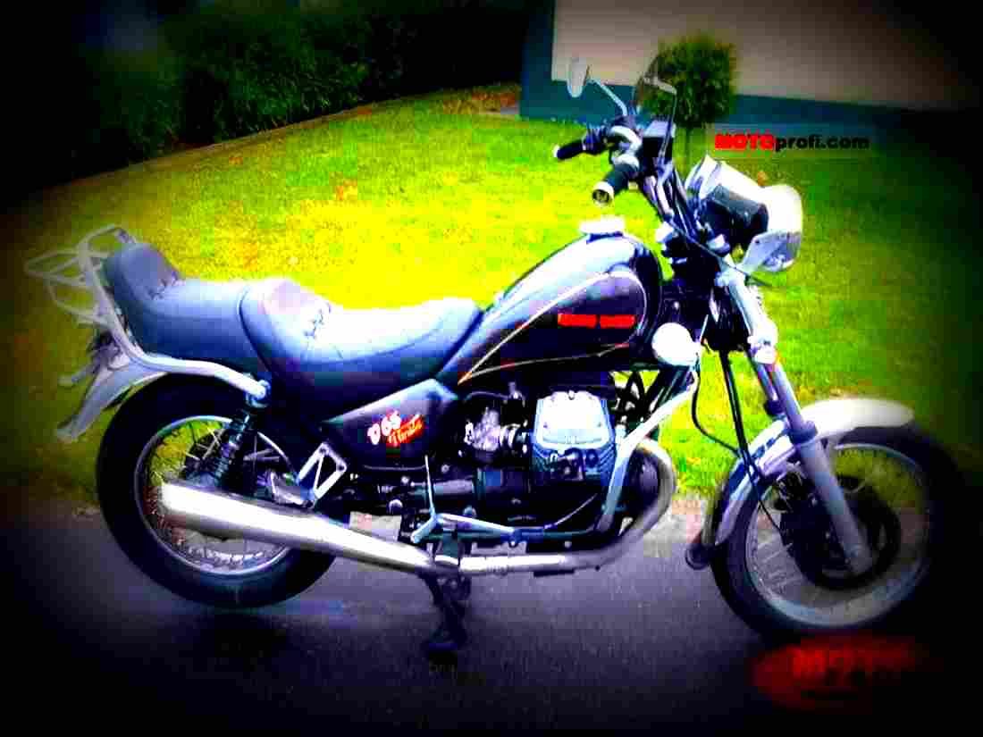 Moto Guzzi V 65 1993 5 motorbike A4 Photo Print