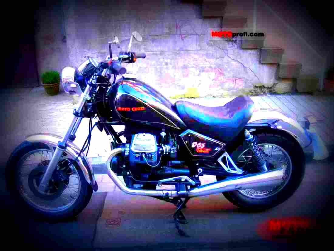 Moto Guzzi V 65 Florida 1994 2 motorbike A4 Photo Print