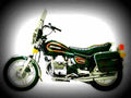 Moto Guzzi V 65 II 1984 3 motorbike A4 Photo Print