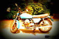 Moto Guzzi V 65 II 1985 5 motorbike A4 Photo Print