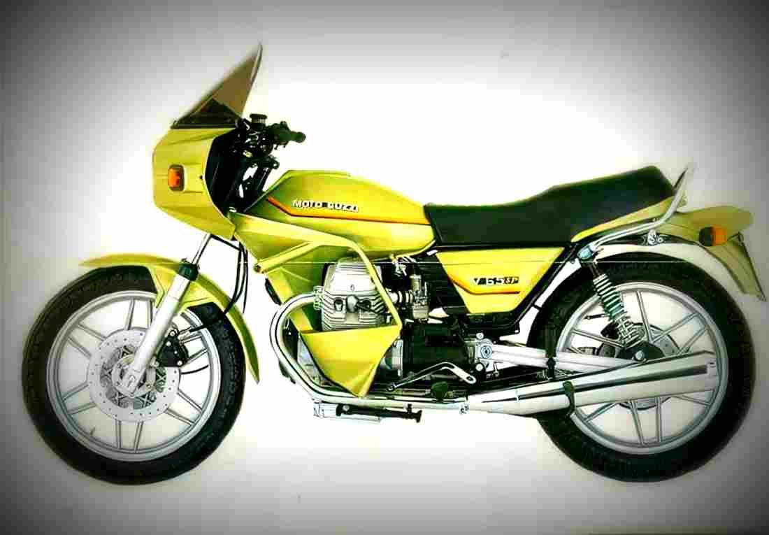 Moto Guzzi V 65 NTX 1987 6 motorbike A4 Photo Print