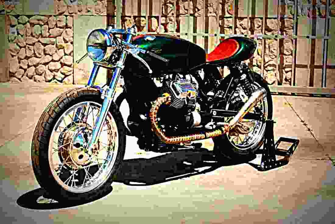 Moto Guzzi V 65 SP 1982 6 motorbike A4 Photo Print