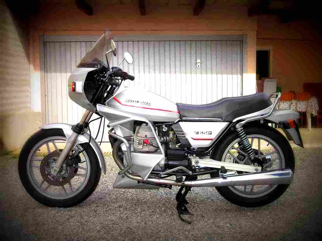Moto Guzzi V 65 SP 1983 3 motorbike A4 Photo Print