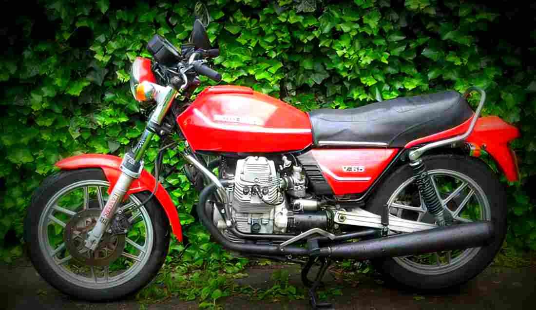 Moto Guzzi V 65 SP 1983 5 motorbike A4 Photo Print