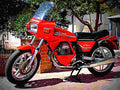 Moto Guzzi V 65 TT 1986 1 motorbike A4 Photo Print