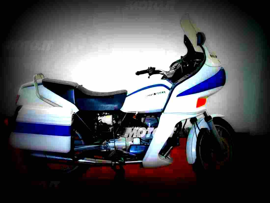 Moto Guzzi V 75 1986 6 motorbike A4 Photo Print