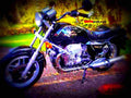 Moto Guzzi V 75 (reduced effect) 1988 2 motorbike A4 Photo Print