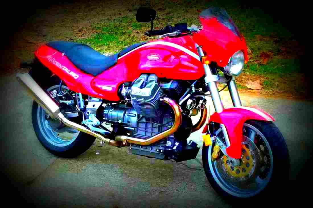 Moto Guzzi V10 Centauro 1999 2 motorbike A4 Photo Print