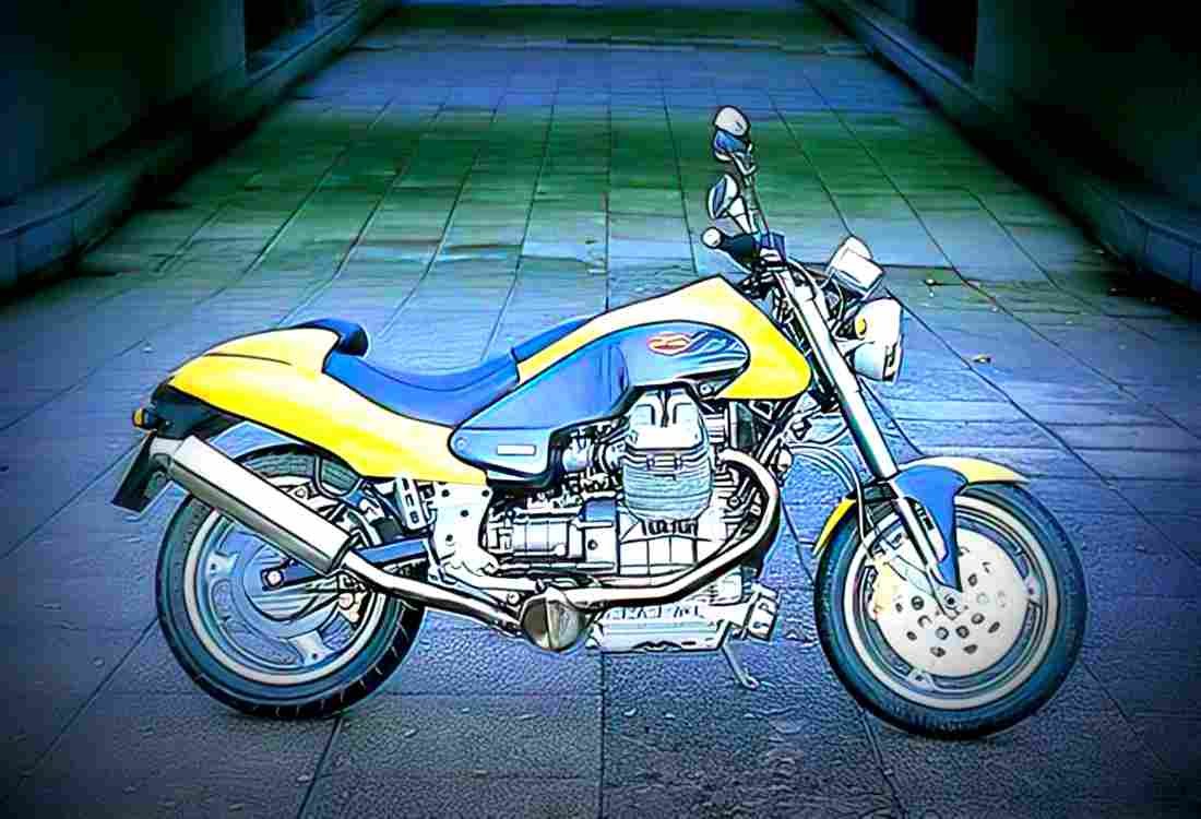 Moto Guzzi V10 Centauro 2000 6 motorbike A4 Photo Print