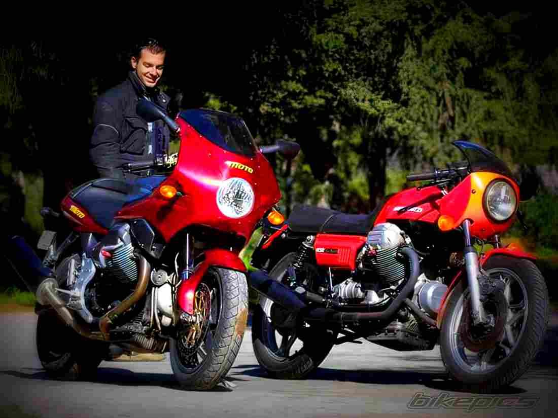 Moto Guzzi V11 Le Mans 2002 2 motorbike A4 Photo Print