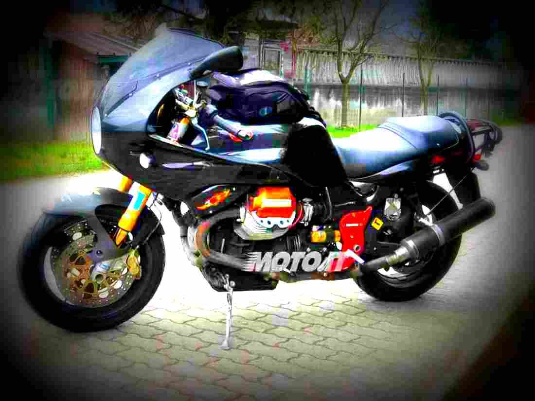 Moto Guzzi V11 Le Mans 2003 5 motorbike A4 Photo Print