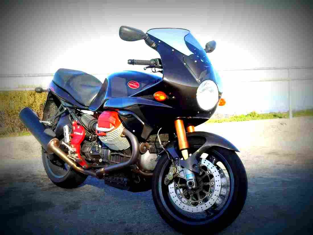 Moto Guzzi V11 Le Mans 2004 4 motorbike A4 Photo Print