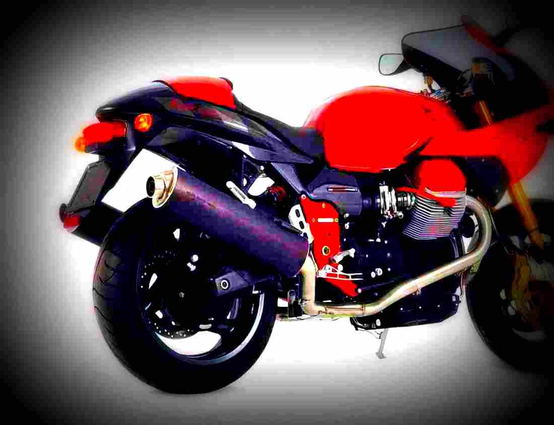 Moto Guzzi V11 Le Mans 2004 5 motorbike A4 Photo Print