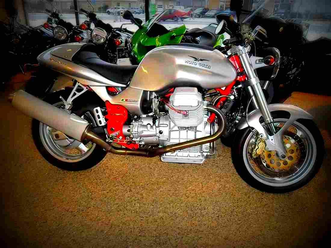 Moto Guzzi V11 Sport 2000 5 motorbike A4 Photo Print