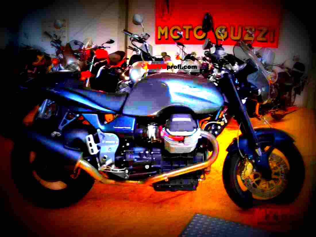 Moto Guzzi V11 Sport Naked 2003 2 motorbike A4 Photo Print