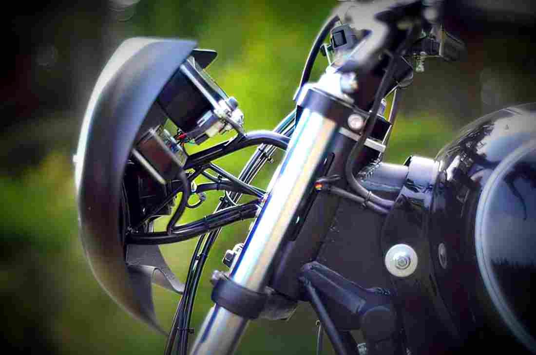 Moto Guzzi V7 1970 2 motorbike A4 Photo Print