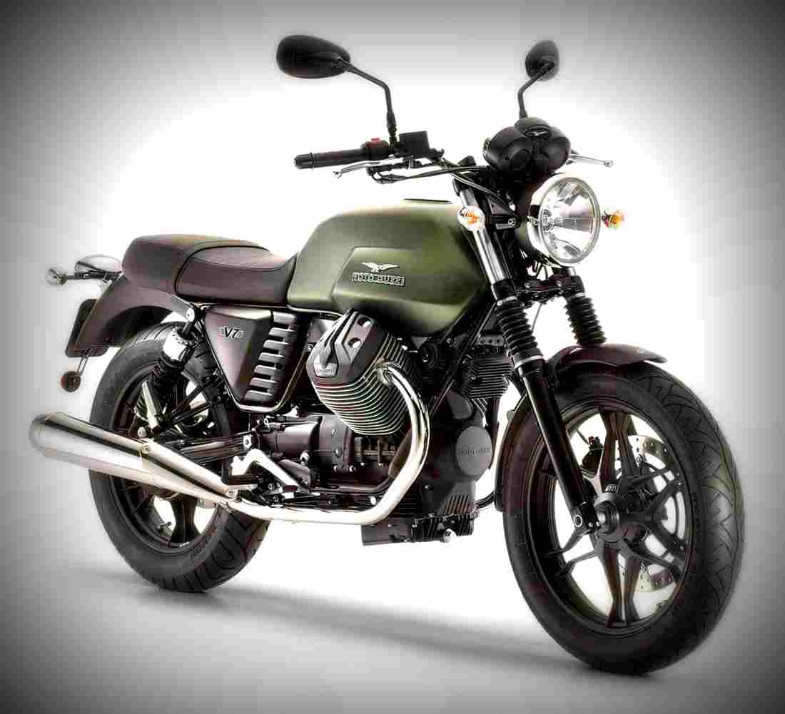 Moto Guzzi V7 Classic 750cc 2 motorbike A4 Photo Print