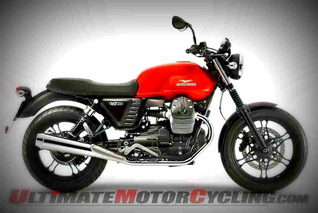 Moto Guzzi V7 II Stone ABS 2017 4 motorbike A4 Photo Print