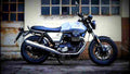 Moto Guzzi V7 III Milano 2018 2 motorbike A4 Photo Print