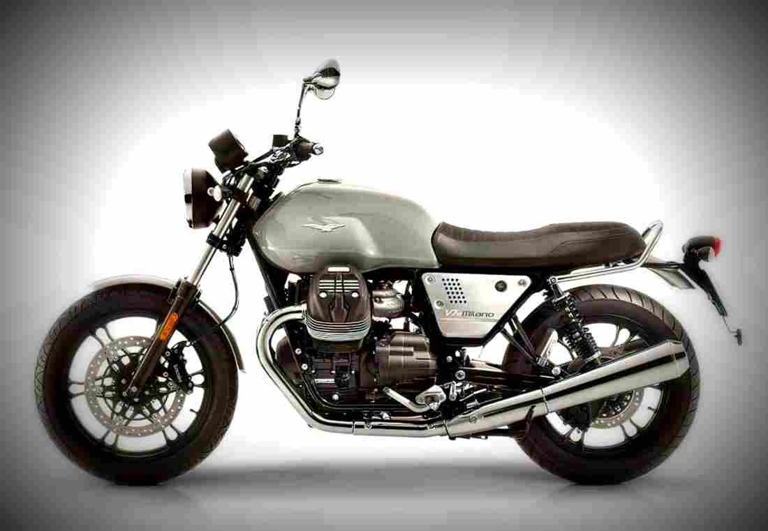 Moto Guzzi V7 III Milano 2018 3 motorbike A4 Photo Print
