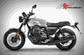 Moto Guzzi V7 III Rough 2018 1 motorbike A4 Photo Print