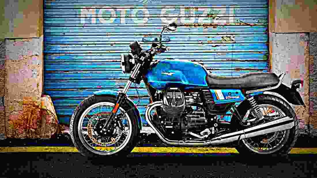 Moto Guzzi V7 III Special 2018 4 motorbike A4 Photo Print