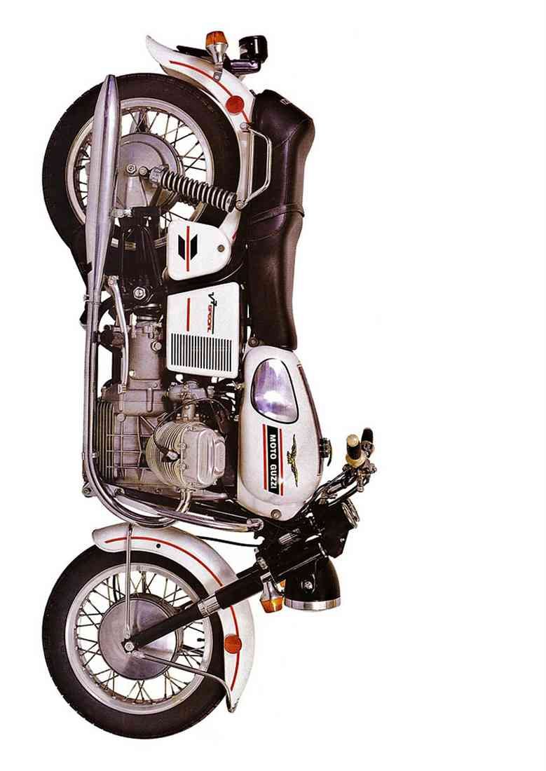 Moto Guzzi V7 Special 1970 12466 A4 Photo Print