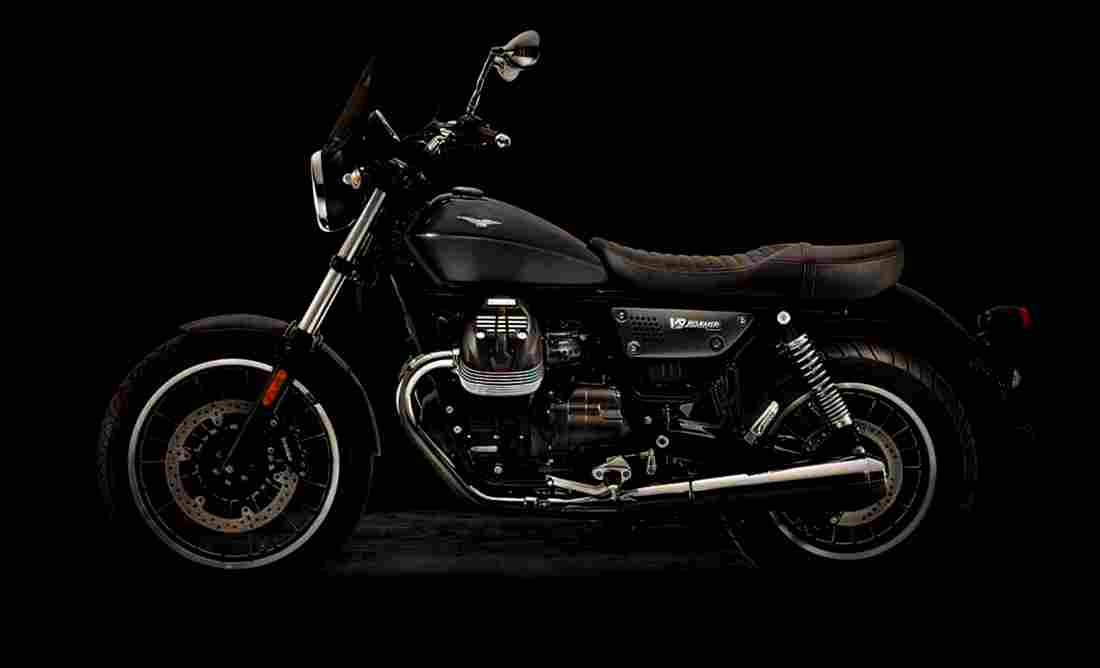 Moto Guzzi V9 Roamer 2018 3 motorbike A4 Photo Print
