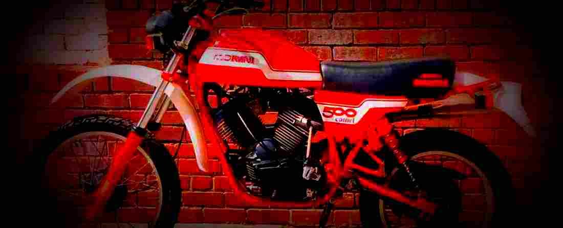 Moto Morini 500 Camel 1982 1 700x284 motorbike A4 Photo Print