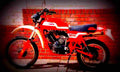 Moto Morini 500 T 1981 2 motorbike A4 Photo Print