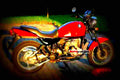 Moto Morini 500 T 1982 6 motorbike A4 Photo Print