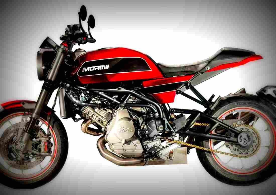 Moto Morini Granpasso 1200 2018 3 motorbike A4 Photo Print