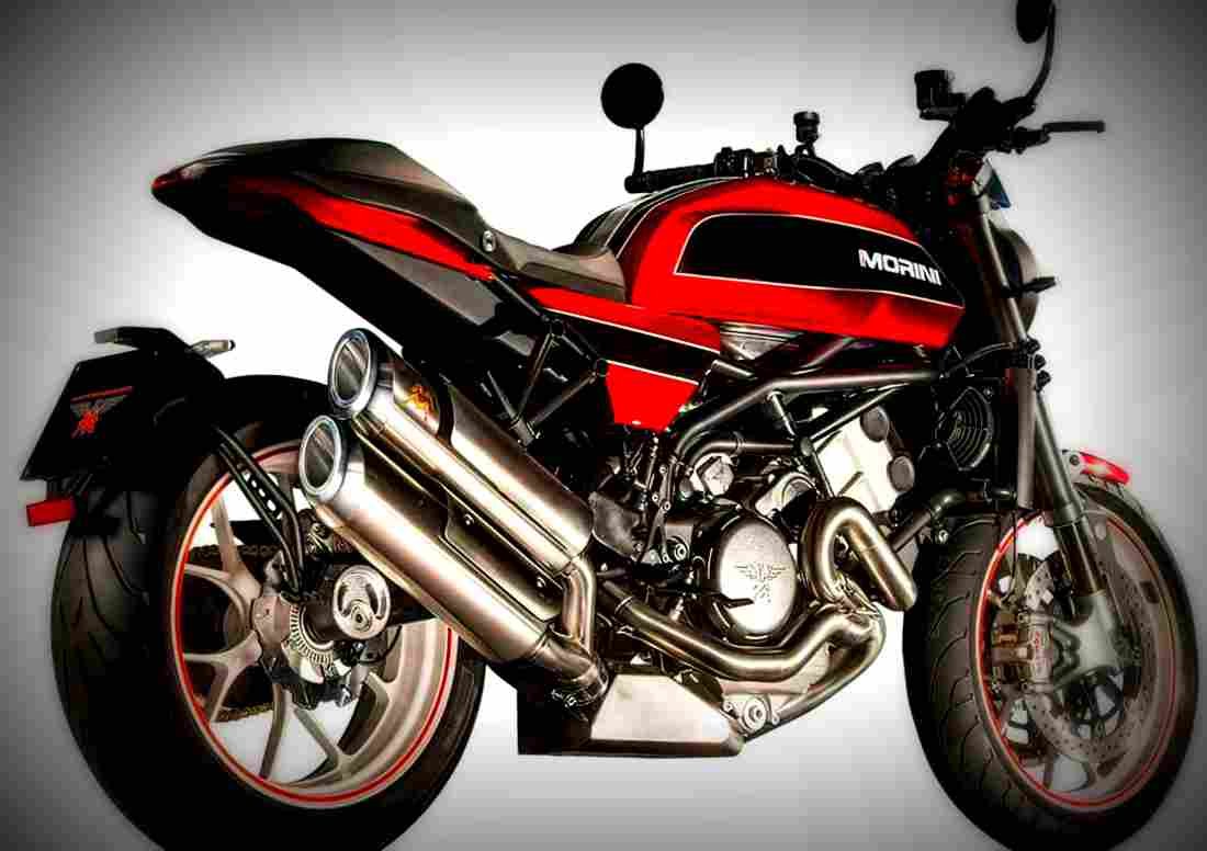 Moto Morini Granpasso 1200 R 2018 2 motorbike A4 Photo Print