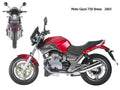 MotoGuzzi 750 Breva 2003 motorbike A4 Photo Print