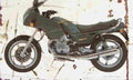 MotoGuzzi 750SP 1994 Aged Vintage A4 Photo Print