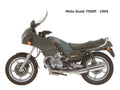 MotoGuzzi 750SP 1994 motorbike A4 Photo Print
