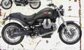 MotoGuzzi 940Custom 2007 Aged Vintage A4 Photo Print