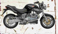 MotoGuzzi Breva850 2006 Aged Vintage A4 Photo Print