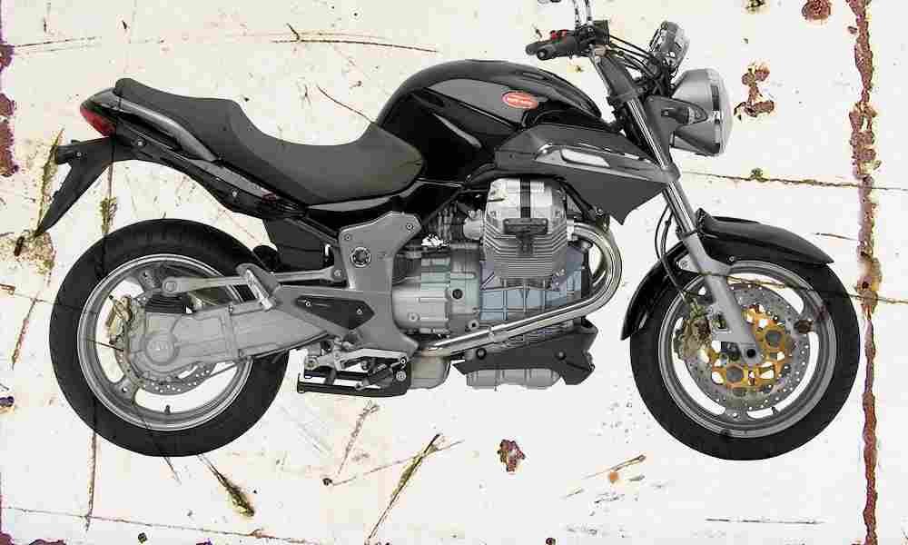 MotoGuzzi Breva850 2006 Aged Vintage A4 Photo Print
