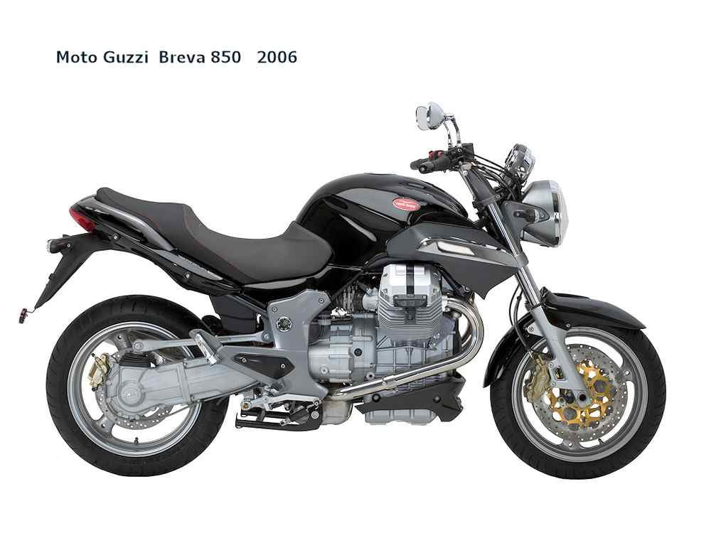 MotoGuzzi Breva850 2006 motorbike A4 Photo Print
