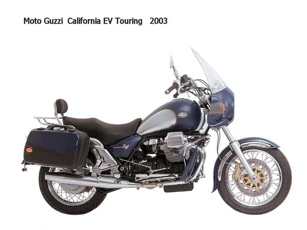 MotoGuzzi California EV Touring 2003 motorbike A4 Photo Print