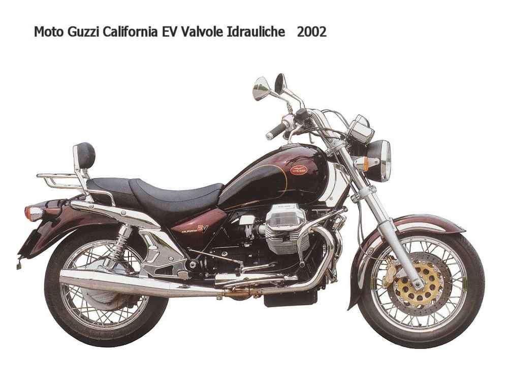 MotoGuzzi California EV VI 2002 motorbike A4 Photo Print