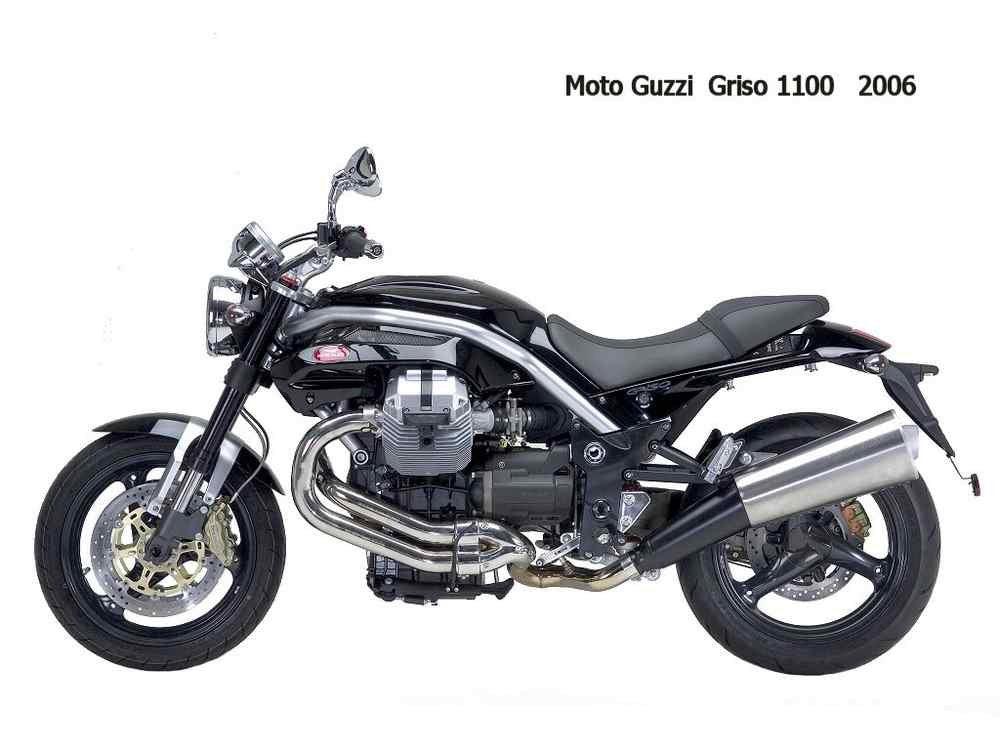 MotoGuzzi Griso1100 2006 motorbike A4 Photo Print