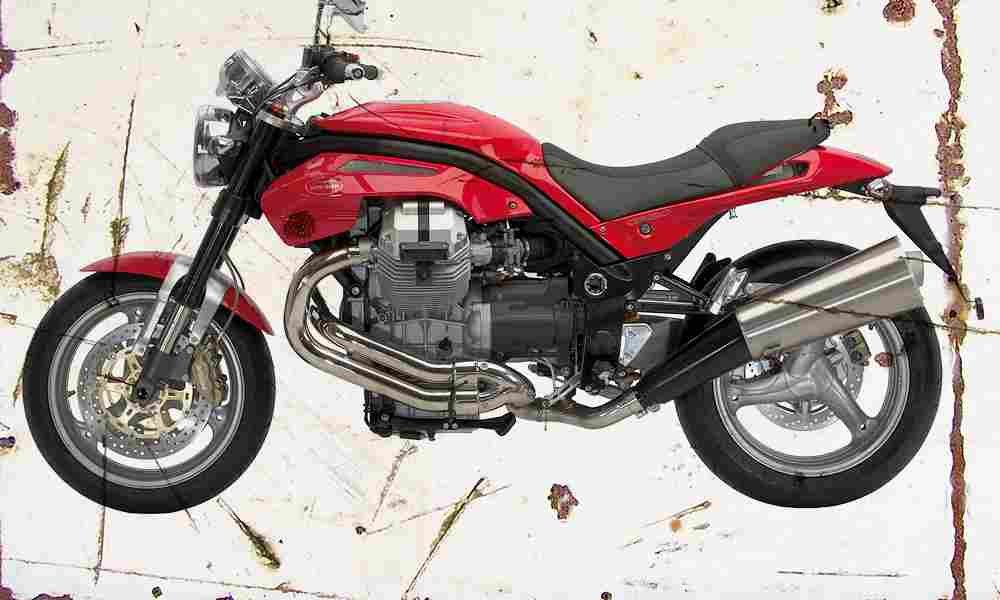 MotoGuzzi Griso850 2006 Aged Vintage A4 Photo Print